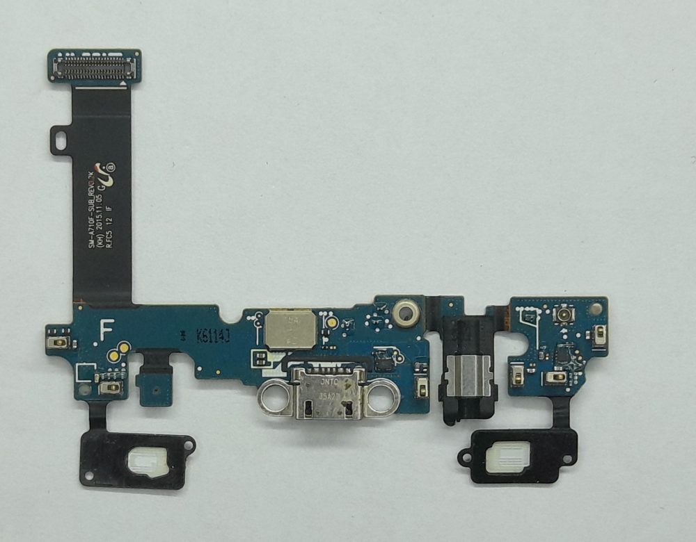 Samsung Galaxy A7 (2016) SM-A710F Шлейф системный разъем + разъем гарнитуры + микрофон