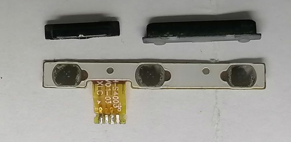Micromax D305 Шлейф кнопки включения+кнопки громкости+толкатели