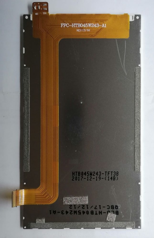 Fly FS458 Stratus 7 Дисплей