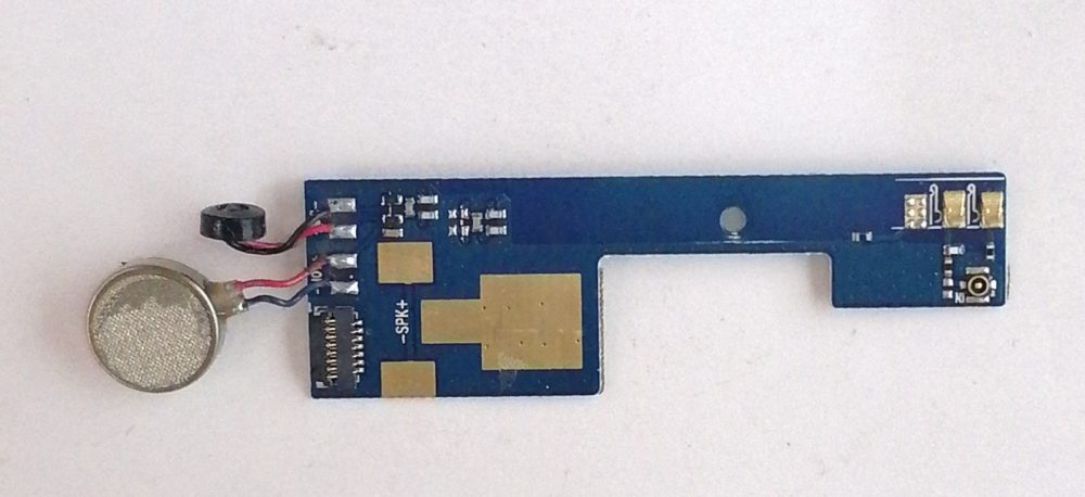 Prestigio Muze H3 PSP 3552 DUO Шлейф антенны gsm+микрофон+вибромотор