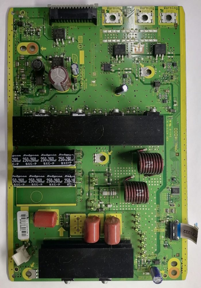 Плата X-SUS TNPA5801 для PANASONIC TX-PR42ST60 (снятый, оригинал)