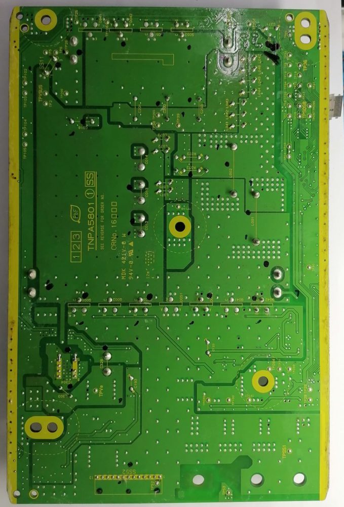 Плата X-SUS TNPA5801 для PANASONIC TX-PR42ST60 (снятый, оригинал) — изображение 2