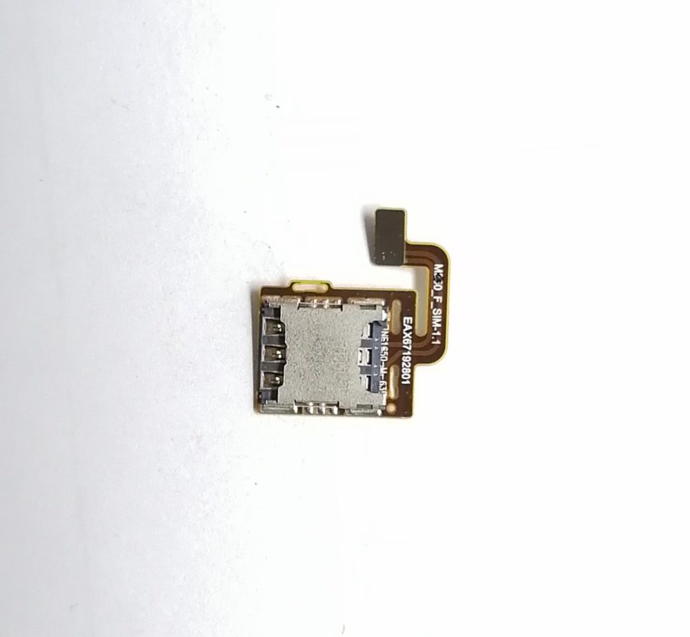 LG-M250 Шлейф симкарты+лоток симкарты