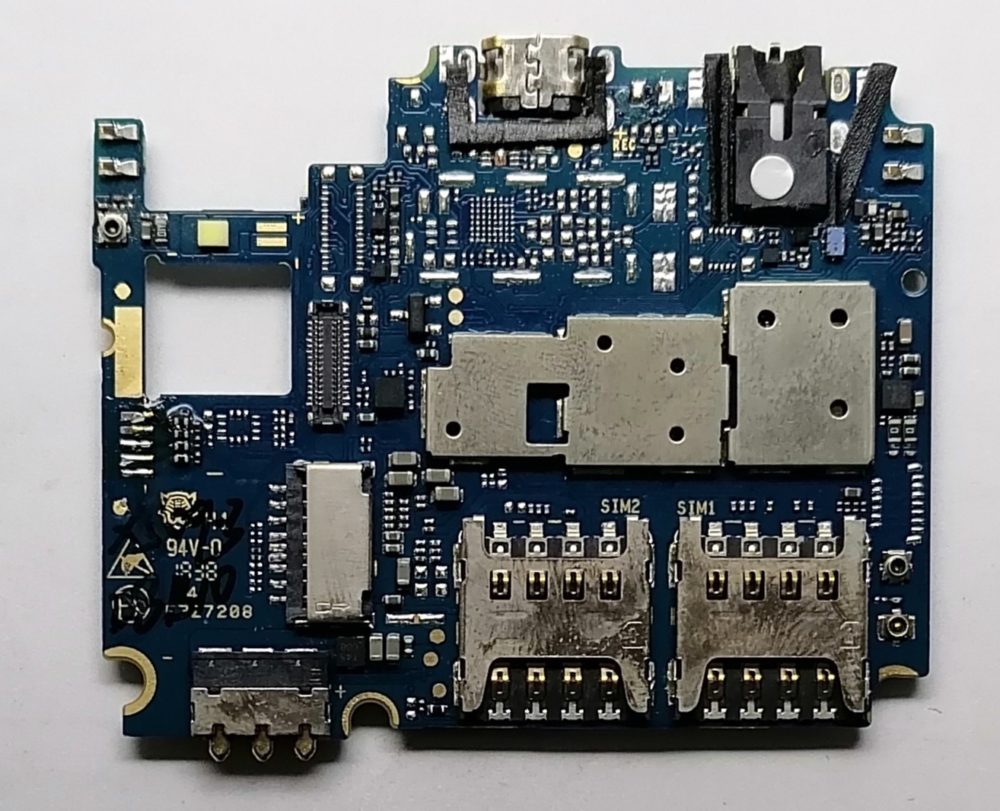 Prestigio MUZE U3 LTE PSP3515 DUO Материнская плата. Снятая (возможны пароли) — изображение 2