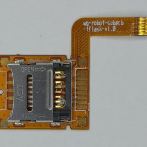 Samsung Galaxy J1 (2016) SM-J120F Шлейф слот карты памяти