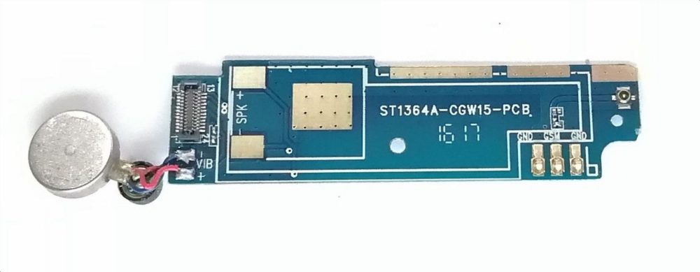 Dexp Ixion E150 Шлейф плата антенны gsm+вибромотор — изображение 2