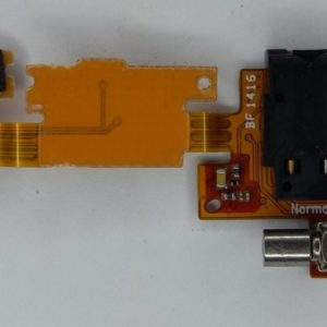 Nokia X Dual sim RM-980 Шлейф разъем гарнитуры + датчик приближения + вибромотор