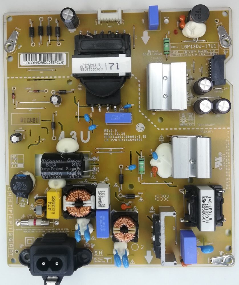 Блок питания LGP43DJ-17U1