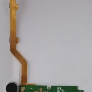 Micromax Q415 Шлейф плата+вибромотр+микрофон
