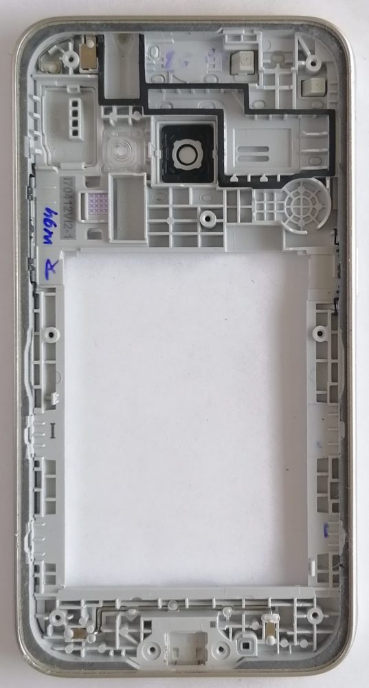 Samsung Galaxy J1 (2016) SM-J120F Средняя часть корпуса+толкатели кнопок+gsmантенна (снятый, ориг) — изображение 2