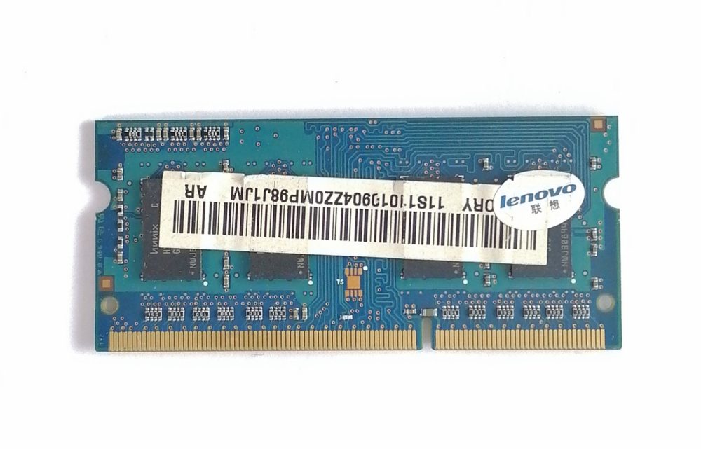 ОЗУ- DDR 3 -1Gb (2Rx 16 PC3-8500S-7-10-A1) (снятый, оригинал) — изображение 2