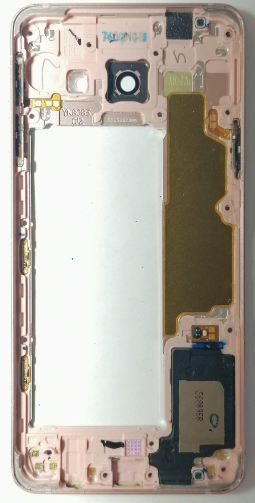Samsung Galaxy A3 Средняя часть (розовый) (снятый, оригинал) — изображение 2