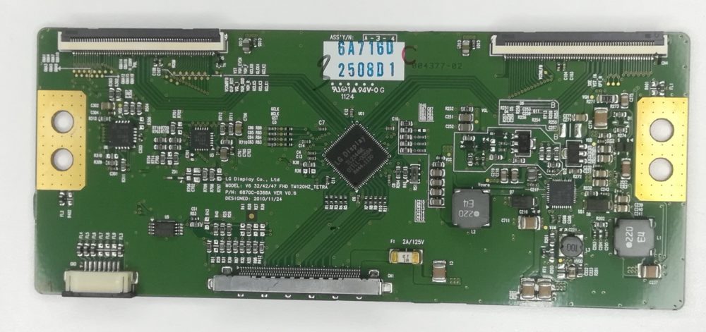 Плата T-con 32/42/47 FHD TM120HZ_TETRA 6870C-0368A VER V0.6