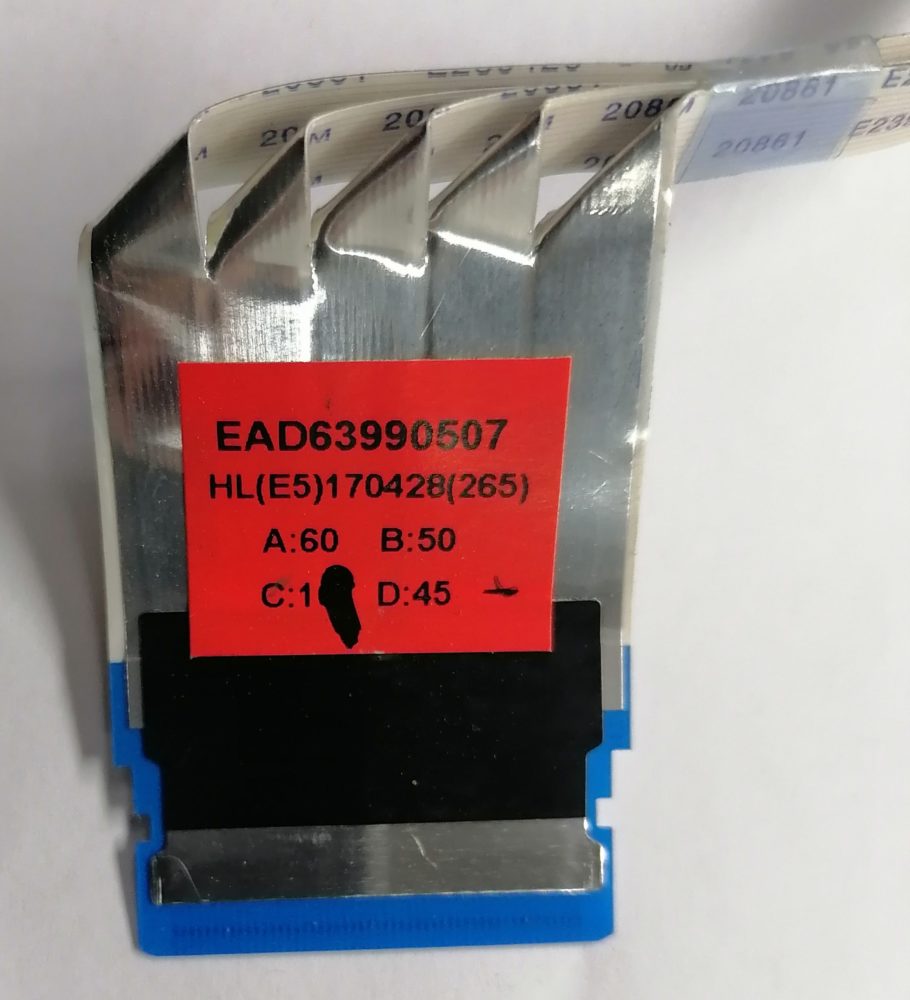 Шлейф EAD63990507 для LG 43LJ510V, 43LJ519V, 43LK5100PLB, 43LK5100PLC и др. — изображение 2