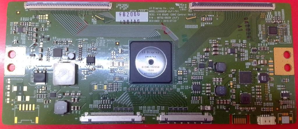 Плата T-con lc650eqf-djf1-tv1