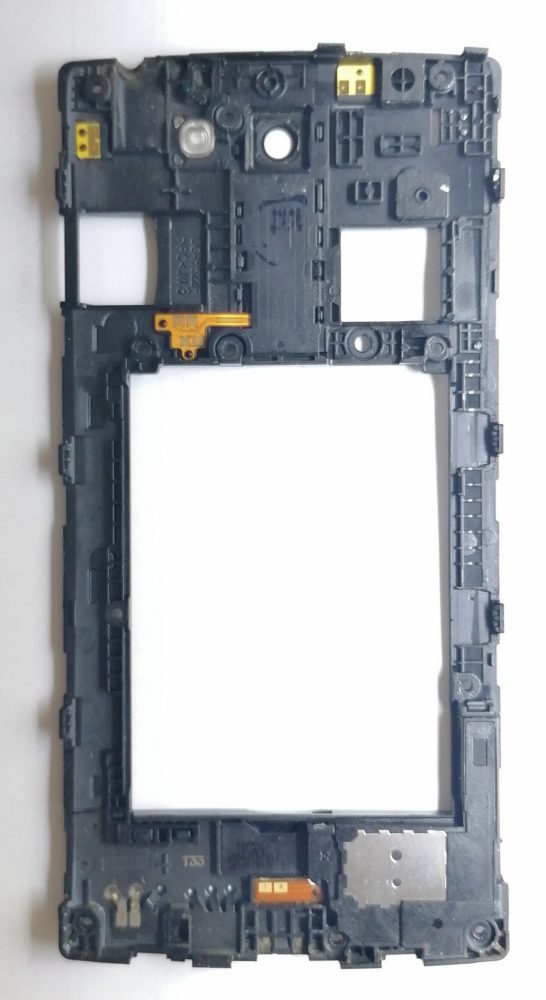 LG Magna (LG H502) Средняя часть корпуса+модуль основного динамика+кнопки включения,громкости (сняты — изображение 2