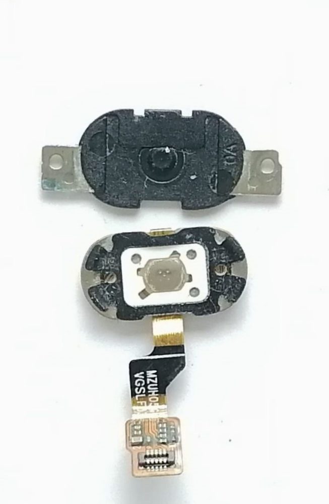 Meizu M3s Кнопка Home+толкатель (черный)