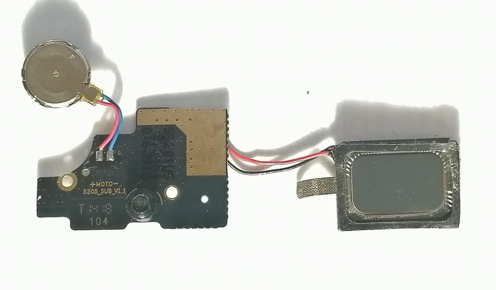 BQ 5044 Strike LTE Шлейф-плата+основной динамик+микрофон