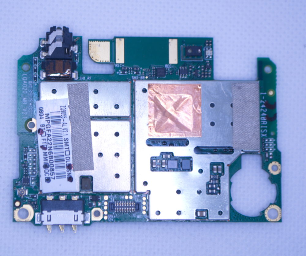 ZTE Blade L4 Материнская плата (снятая, без паролей) — изображение 2