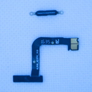 Huawei Y5 II LTE (CUN-L21) Шлейф доп. кнопки корпуса+толкатель (черный)