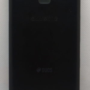 Samsung Galaxy J6 (SM-J600) Задняя часть корпуса+стекло камеры (черный)