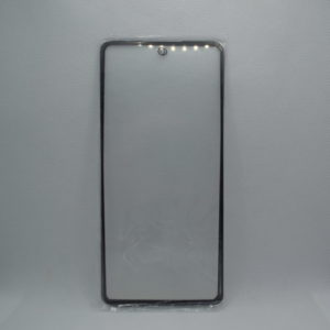 Стекло для переклейки на Samsung A725F Galaxy A72 (черный)