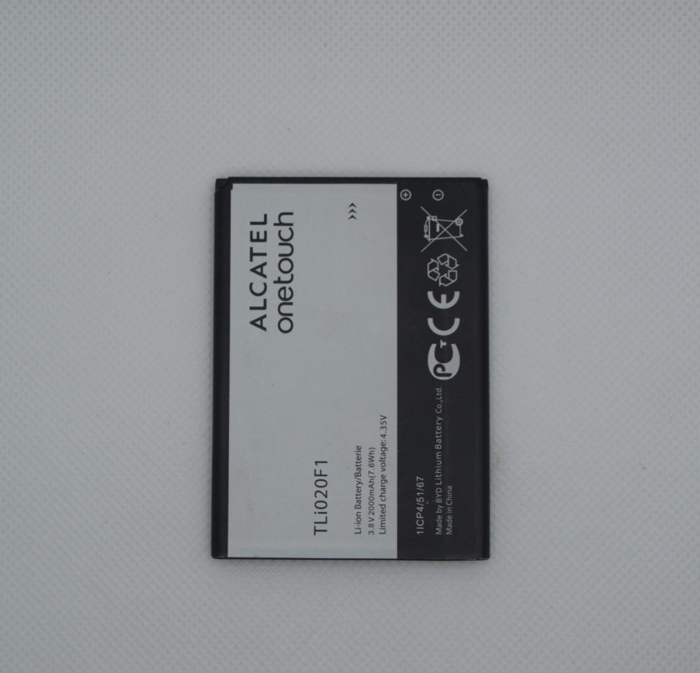 Alcatel Аккумулятор TLi020F1/TLi020F (снятый, оригинал)
