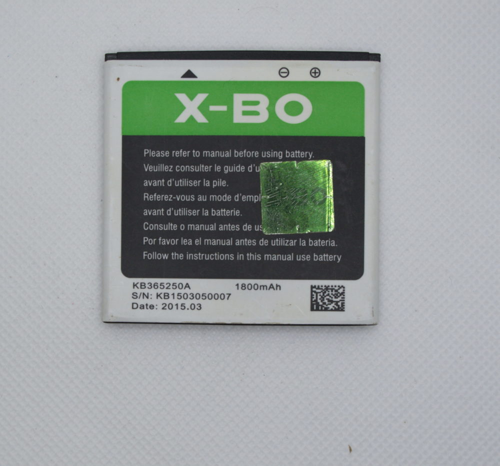 X-BO KB365250A Аккумулятор (снятый, оригинал) — изображение 2