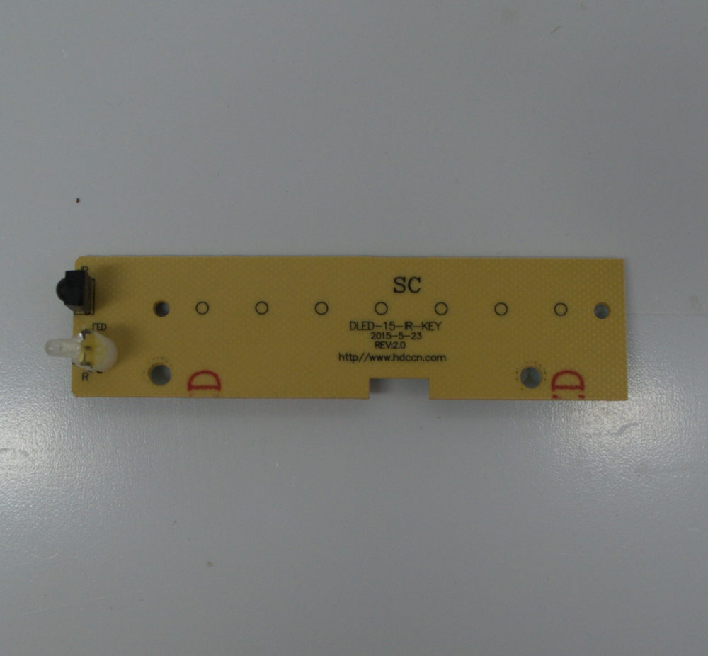 DLED-15-IR-KEY Плата кнопок управления LCD ТВ — изображение 2