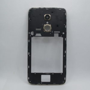 Средняя часть корпуса, стекло камеры Alcatel A3 PLUS 5011A (золото) (снятый,оригинал)