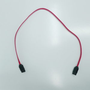 SATA кабель AWM E156437 STYLE 2725 VW-1 80C 30V GOLDEN BRIDGE SERIAL ATA 2PEIRS/AWG28 Длина 49,4 см