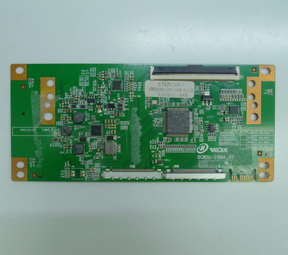 T-CON DCBDU-S196A_02 для STARWIND SW-LED43UA403 2020 (снятый, оригинал)
