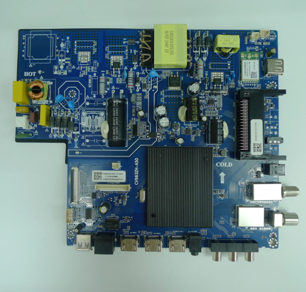 Материнская плата CV9632H-A50 для DEXP U43G8200Q (снятый, оригинал)