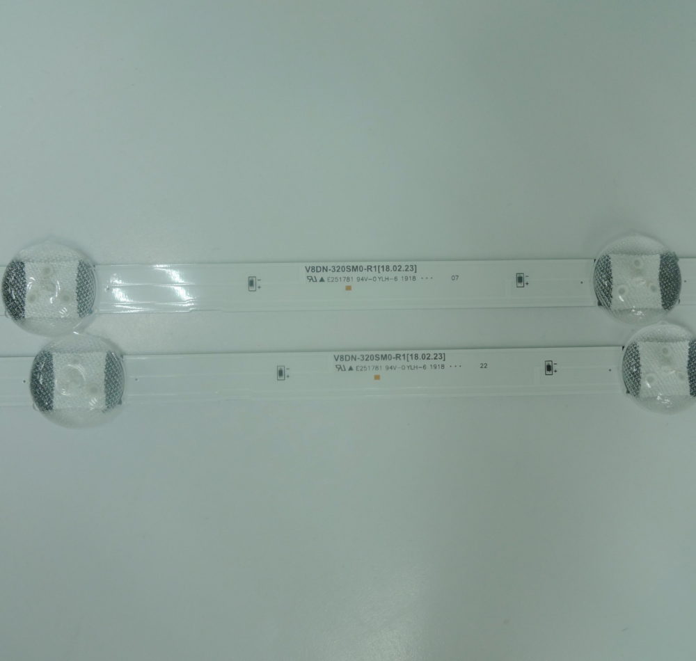 Подсветка V8DN-320SMO-R1 для Samsung UE32N4000AU 2022 (2 планки) (снятый, оригинал)