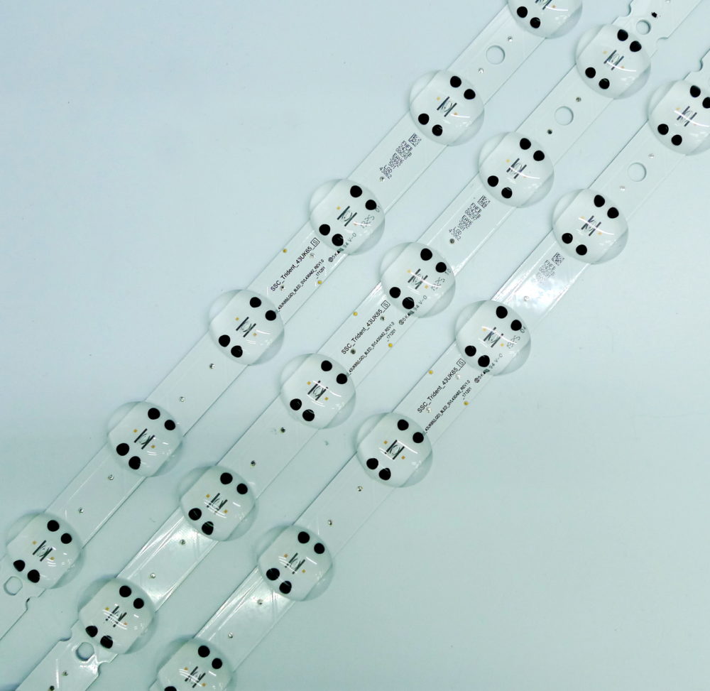 Подсветка SSC_43UK65(LGD)_8LED_SVL430A62_REV1.0_171201 (3 планки) (снятый, оригинал) — изображение 2