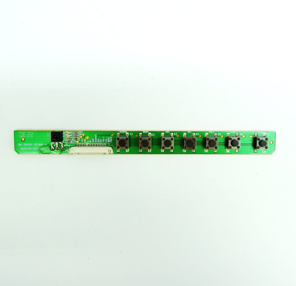 Плата управления, ИК-датчик MX-32P207-KEY&IR V1 20201218 для Junibox 32LG58 (снятый, оригинал)