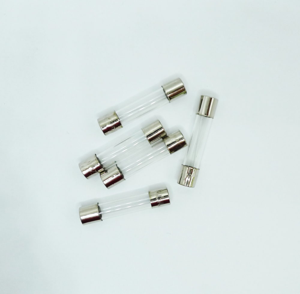 Предохранитель стеклянный 0.5A 250V 5*20 мм (набор 5 шт) — изображение 2