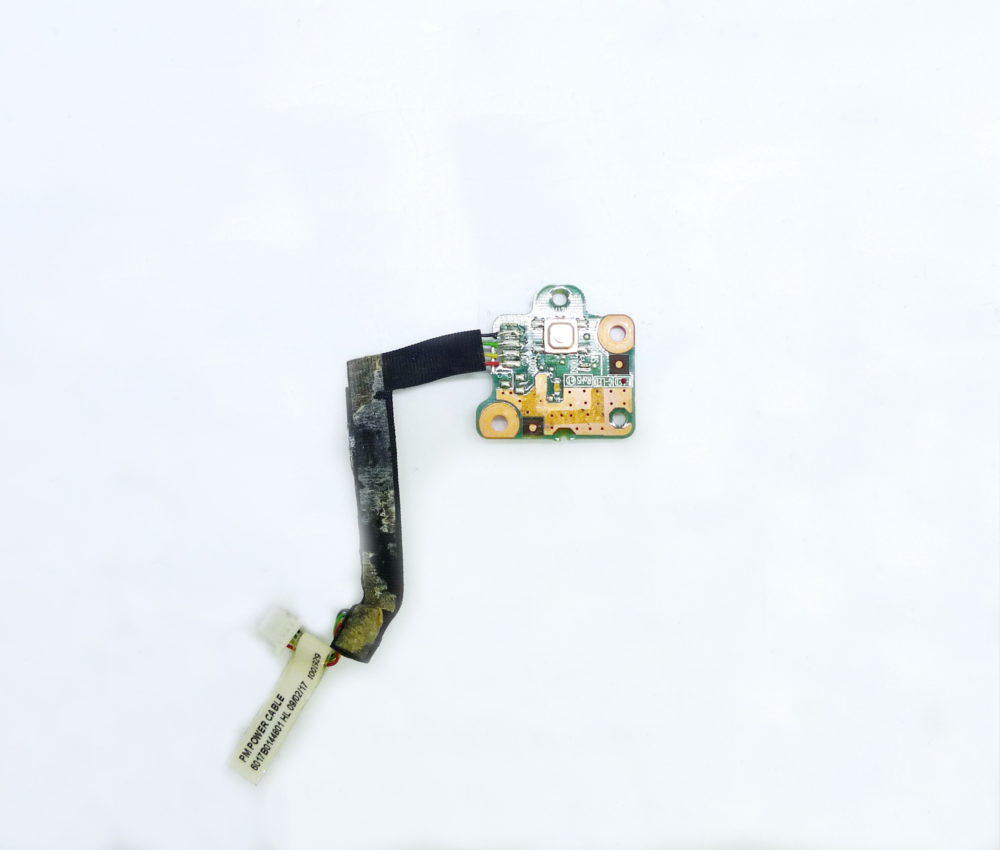 Плата кнопки питания с шлейфом 6050A2176801 для Toshiba Satellite A300 (снятый, оригинал)