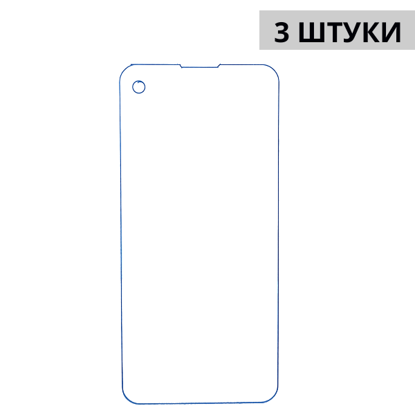 Набор гидрогелевых защитных пленок Blackview BL5000 (3 штуки) — изображение 3
