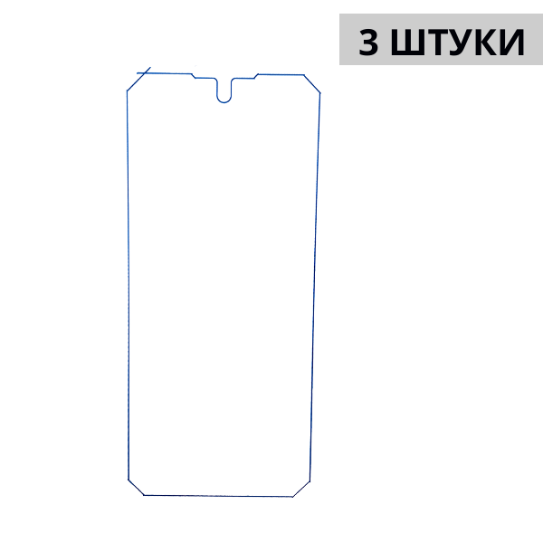 Набор гидрогелевых защитных пленок Oukitel WP26 (3 штуки) — изображение 3