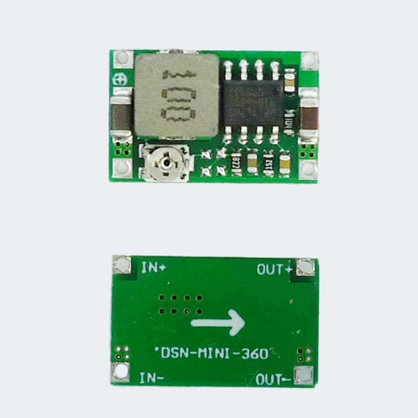 Понижающий DC-DC преобразователь Mini360 (Uвход 4.75 - 23 В, Uвыход 1 - 17 В, 1.8А) 10 штук — изображение 2