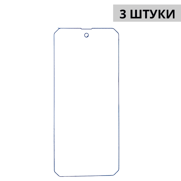 Набор гидрогелевых защитных пленок Blackview BV8900 (3 штуки) — изображение 3