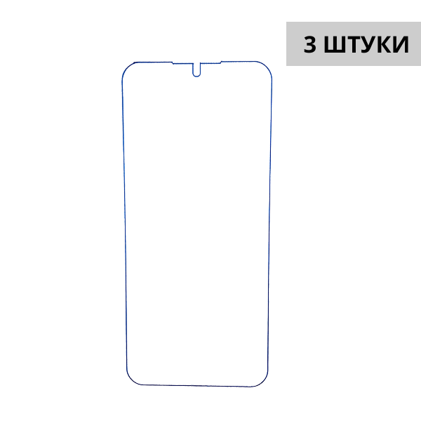 Набор гидрогелевых защитных пленок Oukitel WP33 Pro (3 штуки) — изображение 3
