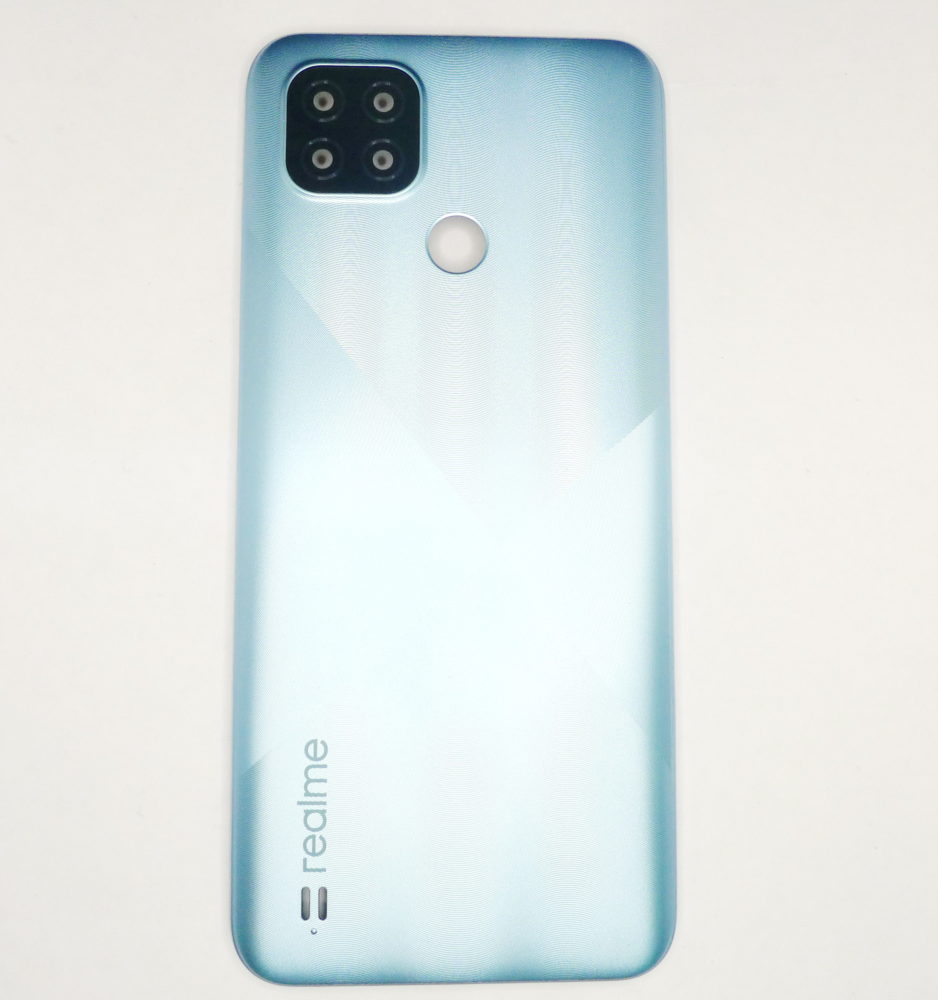 Задняя крышка Realme C21Y (голубой)