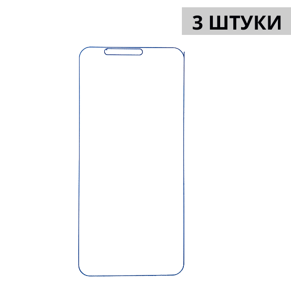 Набор гидрогелевых защитных пленок Asus Zenfone Max Pro (M1) ZB601KL/ZB602K (3 штуки) — изображение 3