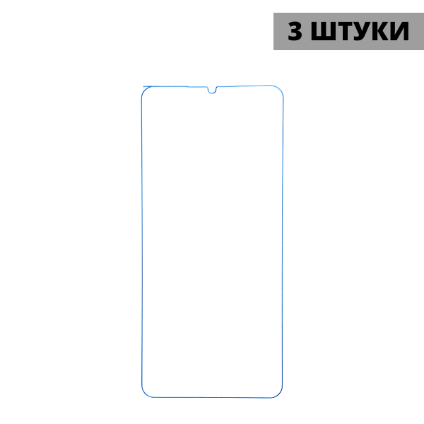 Набор гидрогелевых защитных пленок Vivo V11 Pro / X23 (3 штуки) — изображение 3