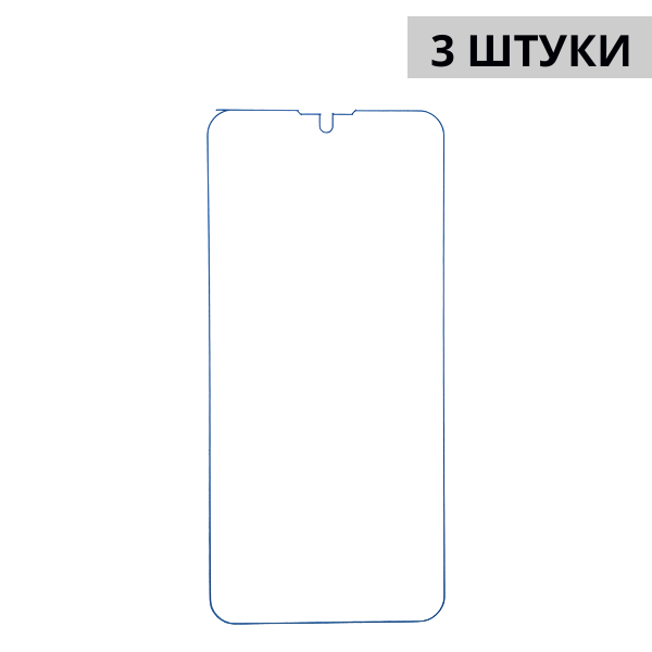 Набор гидрогелевых защитных пленок Lenovo K10 Note (3 штуки) — изображение 3