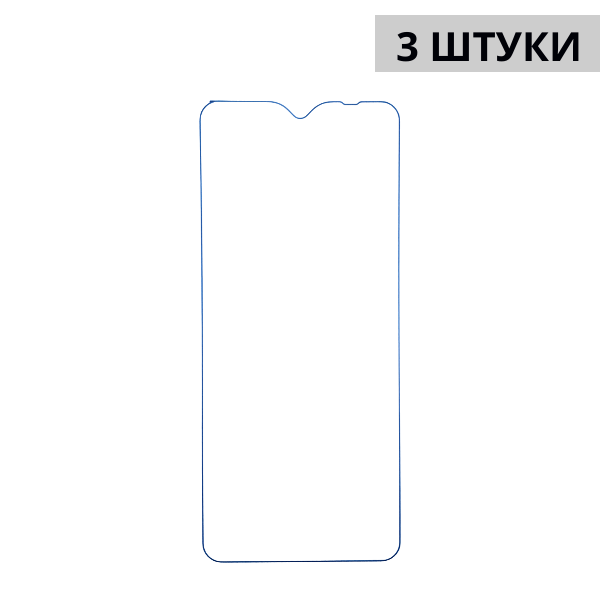Набор гидрогелевых защитных пленок UMIDIGI C1 Max / UMIDIGI G1 MAX (3 штуки) — изображение 3
