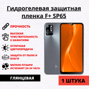 Гидрогелевая защитная пленка F+ SP65 (1 штука)