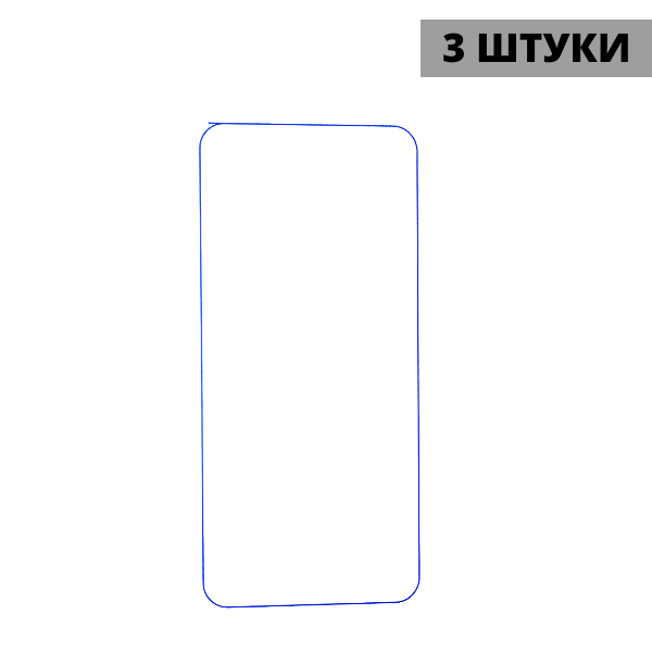Набор гидрогелевых защитных пленок Meizu 16X / 16th / 16th Plus / 16 Plus (3 штуки) — изображение 3